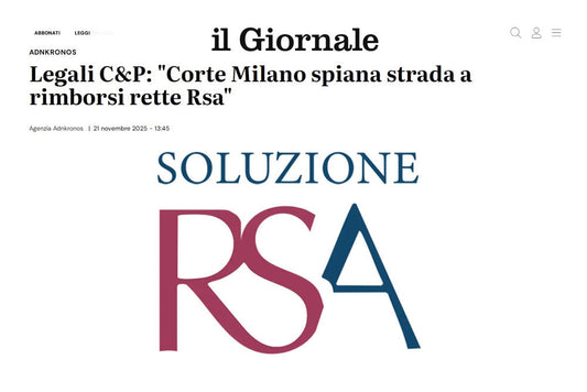 Legali C&P: “Corte Milano spiana strada a rimborsi rette Rsa”